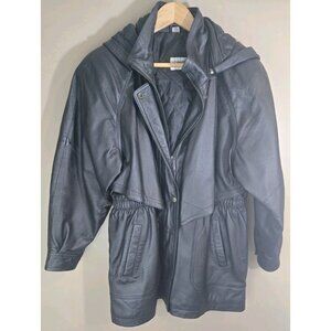 Women's Black Leather Liz Baker Essentials, Size M Winter